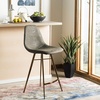 Safavieh Mathison Counter Stool, Brown/Copper(Taupe / Copper)