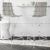 Safavieh Minerva Bar Stool, Chocolate(White / White)