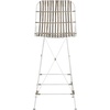 Safavieh Minerva Bar Stool, Chocolate(White / White)
