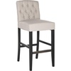 Safavieh Mercer Collection Maisie Taupe Tufted 43.7-inch Bar Stool(Taupe)
