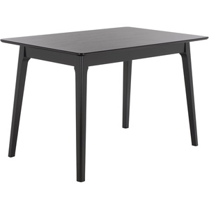 SAFAVIEH Home Collection – Forus Black Rectangular Dining Table, Classic Wood Design, Seats up to 4 (DTB1409B)(Black)