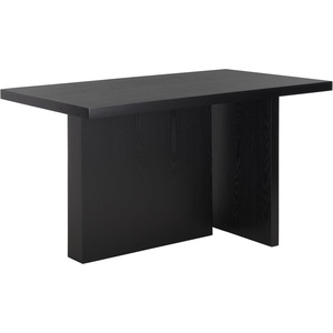 SAFAVIEH Home Collection Assana Natural Brown Dining Table(Black)