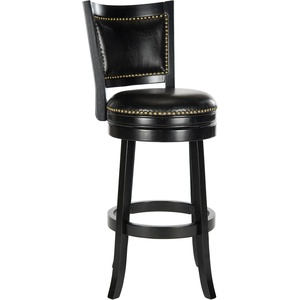 Safavieh Home Collection Lazzaro Sierra Brown 29-inch Bar Stool(Black)