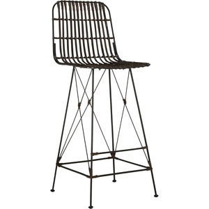 Safavieh Minerva Bar Stool, Chocolate(Chocolate)
