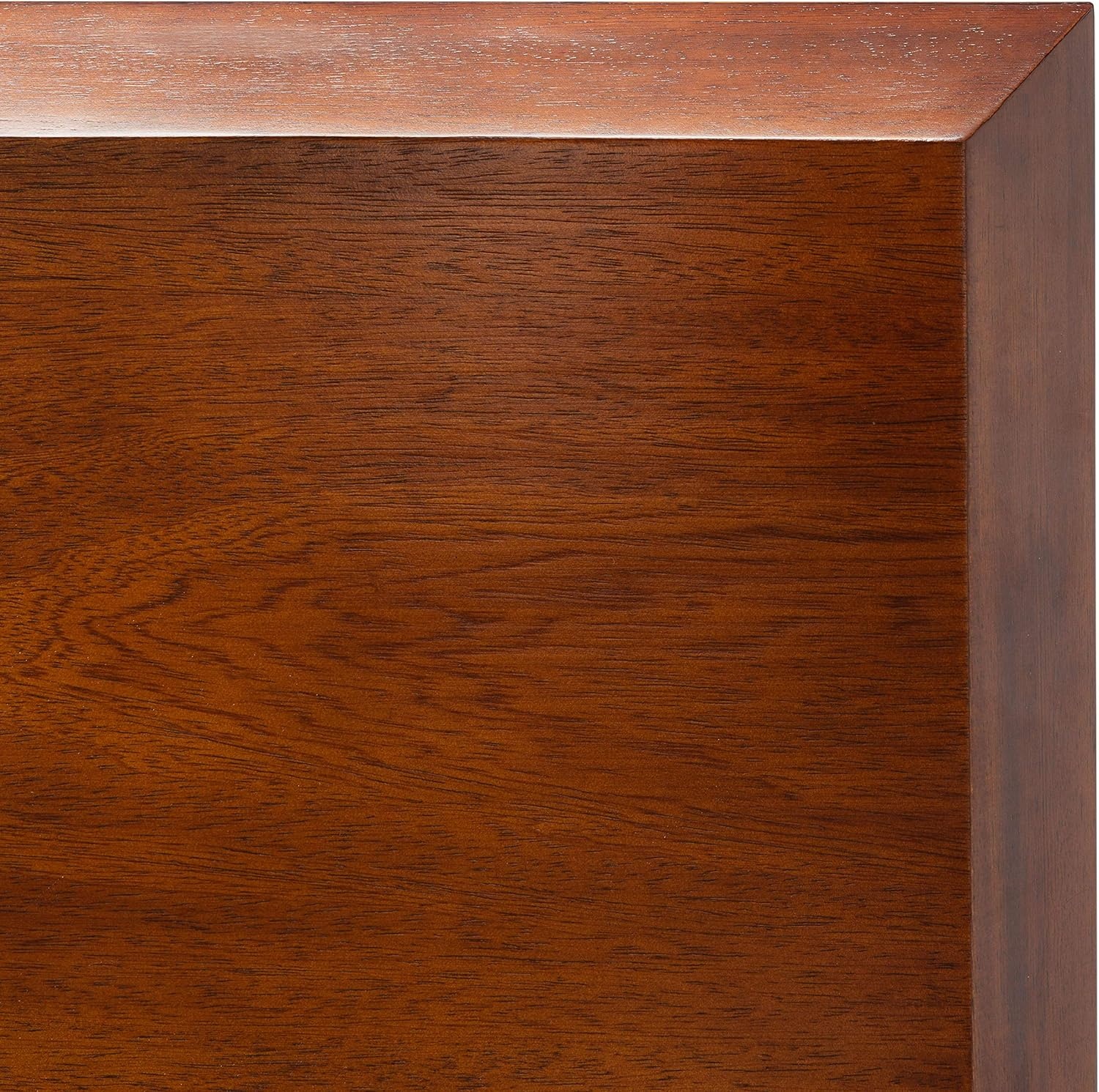image:imageSAFAVIEH Couture Collection Moxie MidCentury Walnut Queen Size BedWalnut