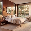 SAFAVIEH Couture Collection Alyson Espresso Solid Wood King Size Bed Frame(Espresso)