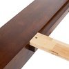 SAFAVIEH Couture Collection Moxie Mid-Century Walnut Queen Size Bed(Walnut)