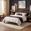 SAFAVIEH SFV6303A-K-3BX, King, Chocolate Brown/Black(Chocolate Brown/Black)